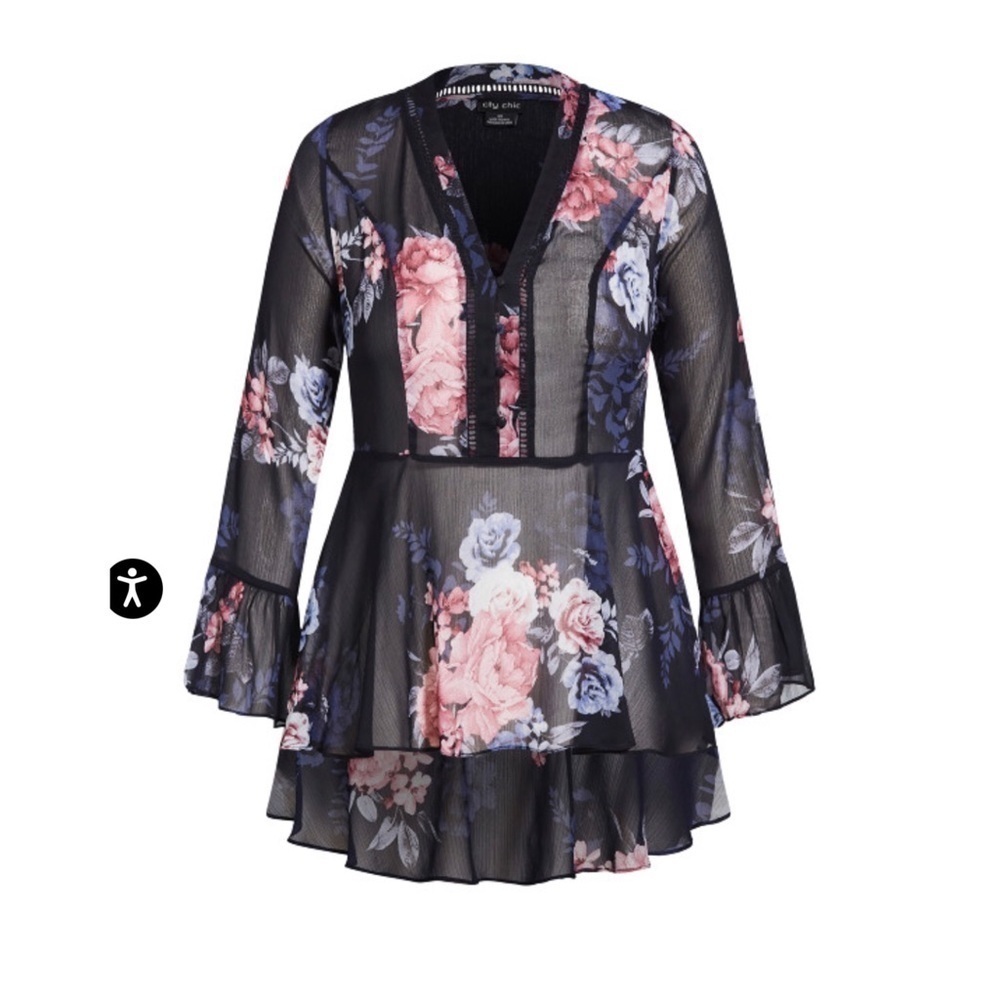 CITY CHIC Madelyn Top Size 16